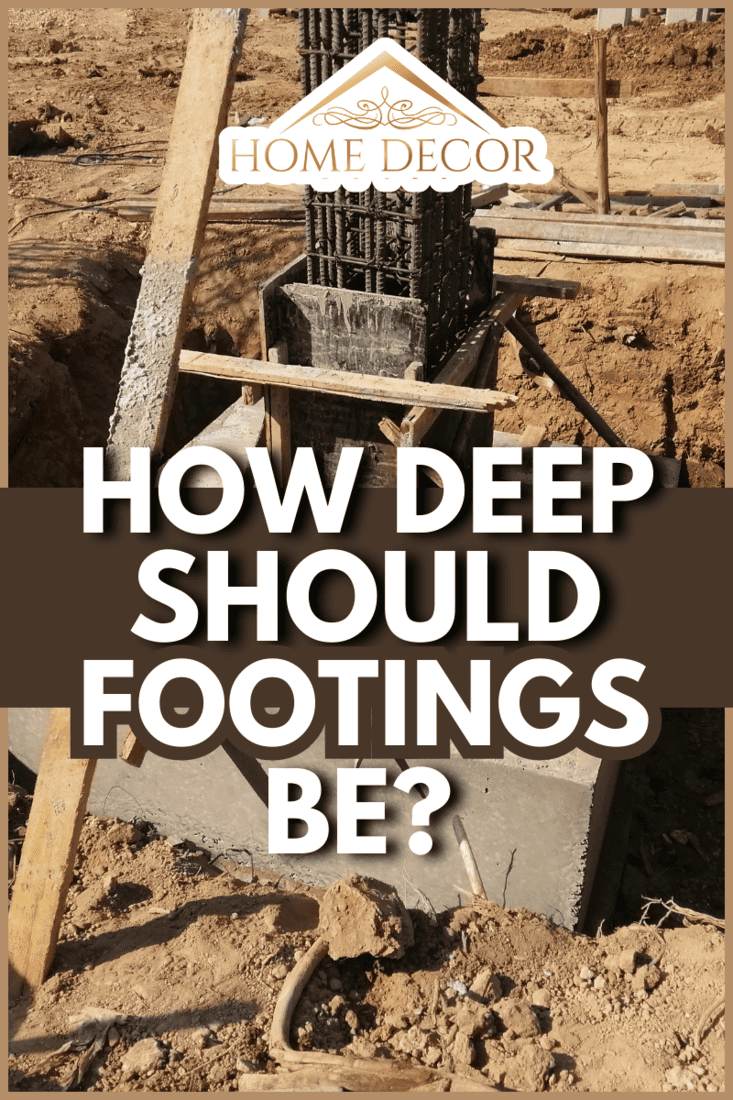 在建新建筑物的混凝土基础和钢筋;建筑基础的混凝土模板和钢筋。-脚应该有多深?