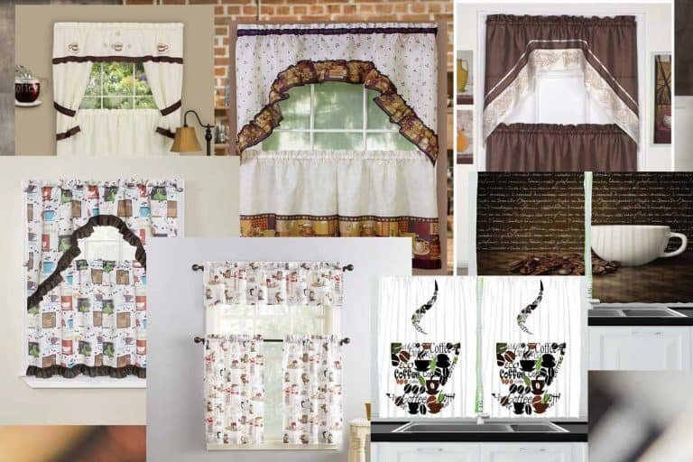 8 Coffee-Themed Curtains That Will Perk Up Your Kitchen