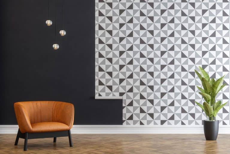 Glueing Wallpapers with Armchair, Should You Wallpaper A Whole Room Or Just An Accent Wall?