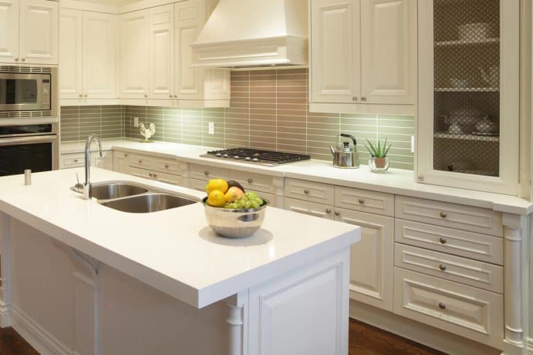 Modern kitchen interior design with island