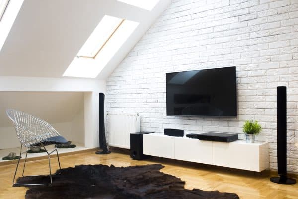 Modern apartment with home theater, How To Calibrate Home Theater Speakers [Step By Step Guide]