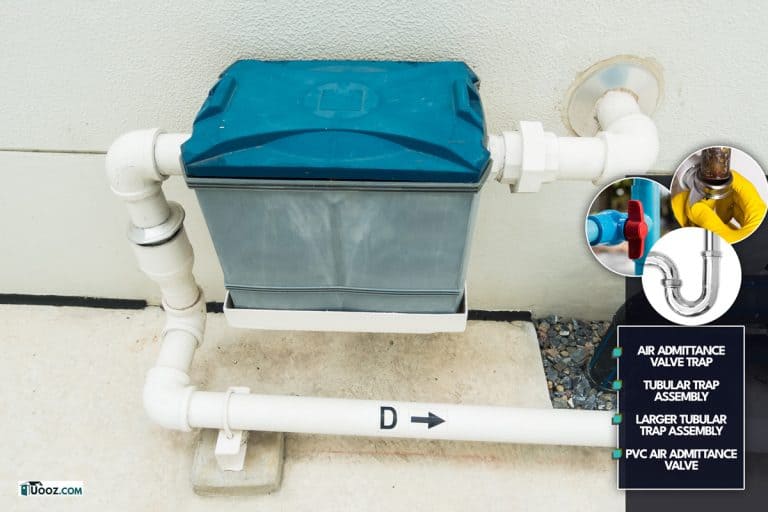 Installation of a grease trap, What are the parts you need to install a bathroom vent process?