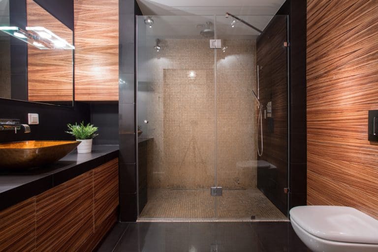 Metal staples on the background staple gun, Should A Shower Door Be Centered On Curb?